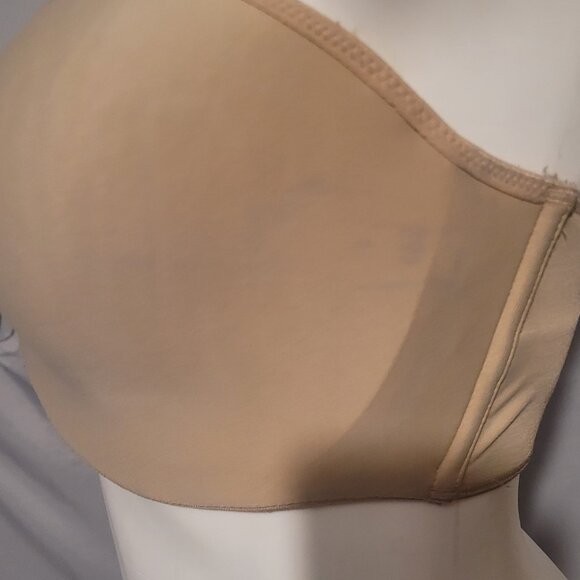 36DD Maidenform Self Expressions Strapless Bra Underwire Full Support 05032 - Picture 9 of 10